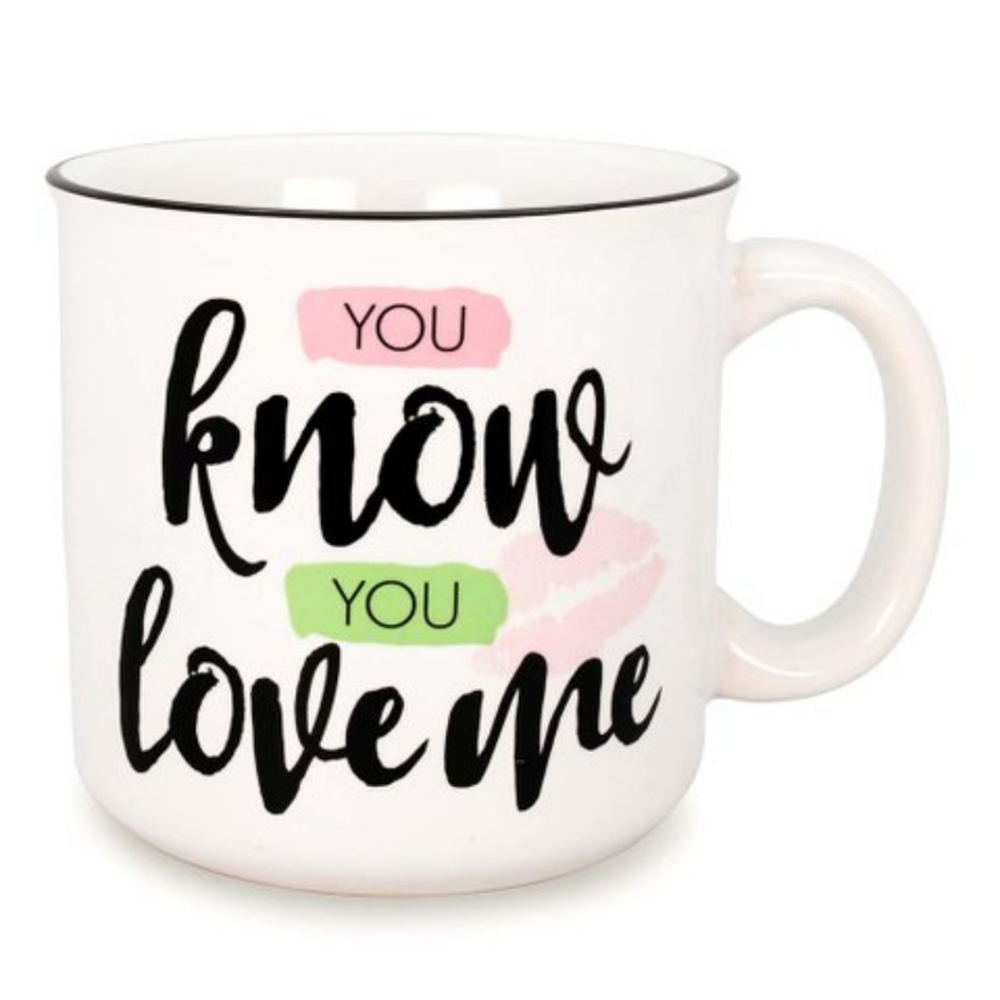 Gossip Girl "You Know You Love Me" Ceramic Camper Mug | Holds 20 Ounces
